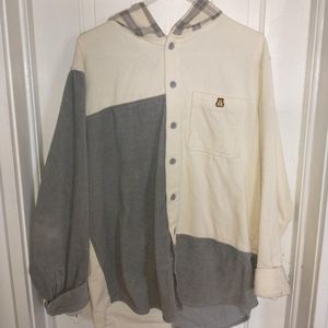 Teddy fresh hooded button down
